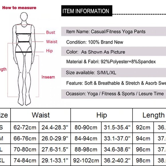 NTW Anticellulite Fitness Leggings Pants Red - Picture 13 of 13